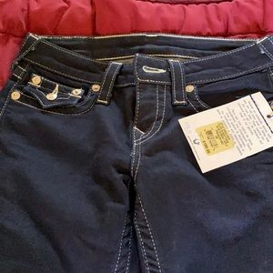 True Religion slim straight NWT size 26